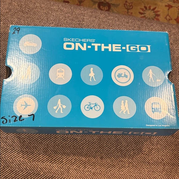 Skechers Womens On the go City 2 Suede Faux Fur Shoes Size 7 NEW in Box - Picture 6 of 6